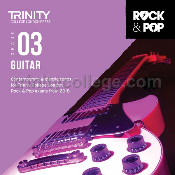 Trinity Rock & Pop 2018 Guitar Grade 3 CD