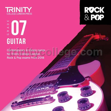 Trinity Rock & Pop 2018 Guitar Grade 7 CD
