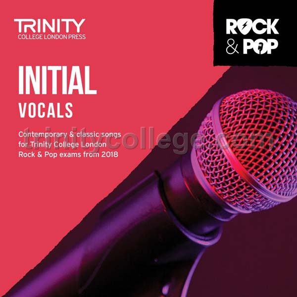 Trinity Rock & Pop 2018 Vocals Initial CD