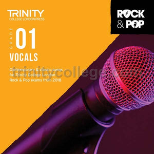 Trinity Rock & Pop 2018 Vocals Grade 1 CD