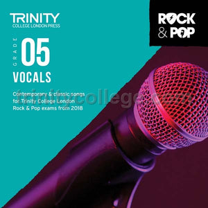 Trinity Rock & Pop 2018 Vocals Grade 5 CD